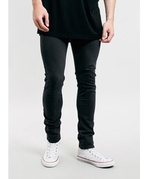 TOPMAN | Washed Black Stretch Skinny Jeans(デニムパンツ)