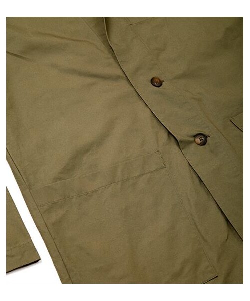 Audience（オーディエンス）の「日本製高密面料軍風長大衣（その他・メンズ・軍綠・M/L/XL）」の4枚目の写真