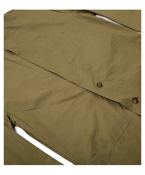 Audience（オーディエンス）の「日本製高密面料軍風長大衣（その他・メンズ・軍綠・M/L/XL）」の6枚目の写真
