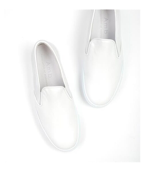 Ambassadors of minimalismの「純白拼接SLIP-ON（その他・メンズ・白・EUR39/EUR40/EUR41/EUR42/EUR43）」の2枚目の写真