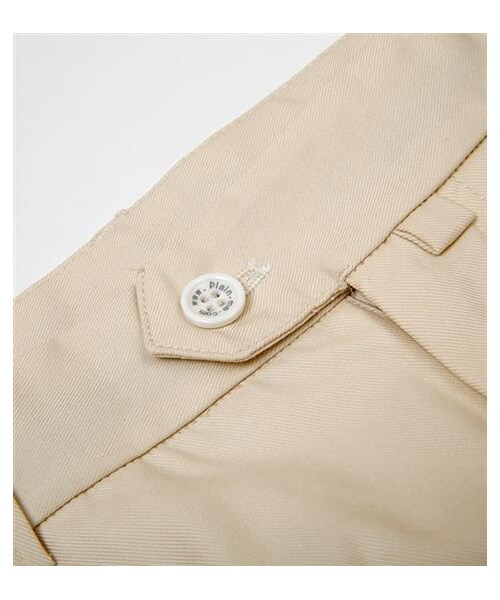 plain-me(プレインミー)の「雙面精織彈性休閒卡其長褲(その他・メンズ・白・S/M/L)」の2枚目の写真