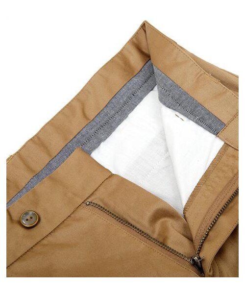 plain-me（プレインミー）の「斜紋棉織彈性休閒卡其長褲（その他・メンズ・卡其・S/M/L）」の5枚目の写真