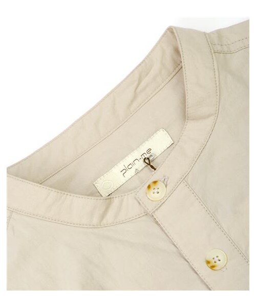 plain-me（プレインミー）の「手感立領套頭襯衫（その他・メンズ・灰/墨綠・S/M/L）」の10枚目の写真