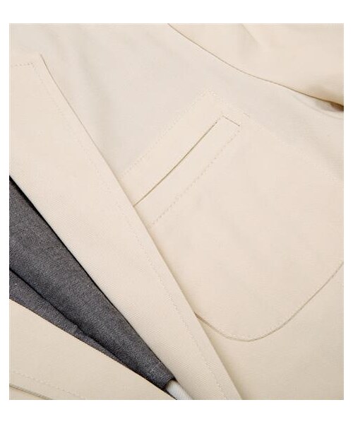 plain-me（プレインミー）の「雙面精織彈性休閒西裝外套（その他・メンズ・白・S/M/L）」の5枚目の写真