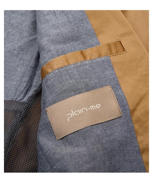 plain-me（プレインミー）の「斜紋棉織彈性休閒西裝外套（その他・メンズ・卡其・S/M/L）」の7枚目の写真