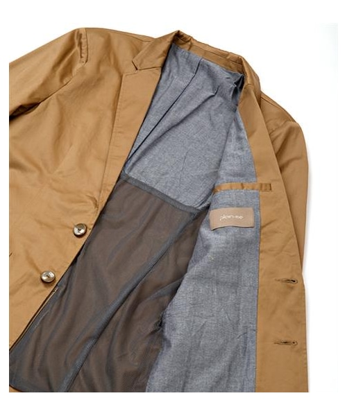 plain-me（プレインミー）の「斜紋棉織彈性休閒西裝外套（その他・メンズ・卡其・S/M/L）」の6枚目の写真