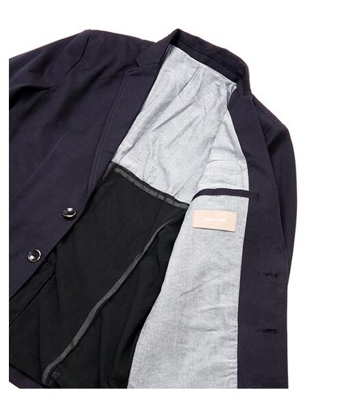 plain-me（プレインミー）の「斜紋棉織彈性休閒西裝外套（その他・メンズ・深藍・S/M/L）」の7枚目の写真