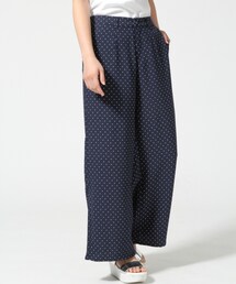 LOWRYS FARM | ドットワイドパンツ(パンツ)