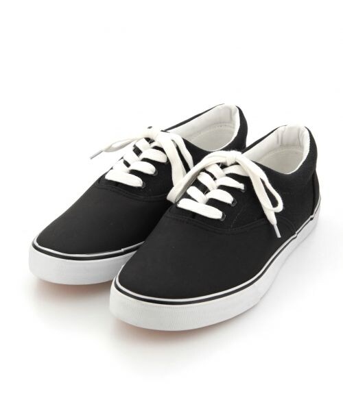 RAGEBLUE（レイジブルー）の「ローカットスニーカー（シューズ・メンズ・ホワイト/ブラック/ネイビー×ホワイト/ネイビー/ネイビー(インディゴ)・M(26～27)/L(27～28)）」の3枚目の写真