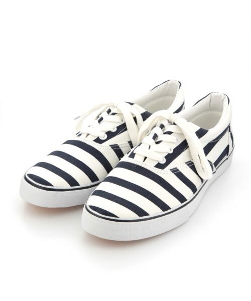 RAGEBLUE（レイジブルー）の「ローカットスニーカー（シューズ・メンズ・ホワイト/ブラック/ネイビー×ホワイト/ネイビー/ネイビー(インディゴ)・M(26～27)/L(27～28)）」の2枚目の写真