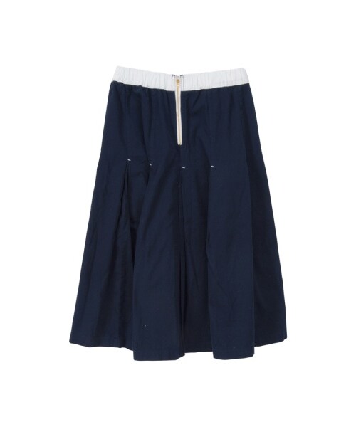 mercibeaucoup,（メルシーボークー）の「メルシーボークー、 / Ｂ：ミリミリ / スカート（スカート・レディース・khaki/navy・01）」の5枚目の写真
