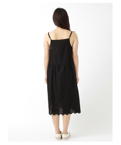 Samansa Mos2（サマンサ モスモス）の「柄アソートペチワンピース（ワンピース・レディース・アイボリー/オフホワイト/グレー/ブラック・M）」の7枚目の写真