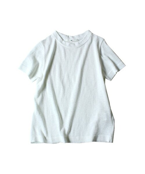 【極美品 希少】45R ★ インディゴ ギマニット アート更紗Tシャツ M 45R（フォーティファイブアール）の「ギマニットのフラワー