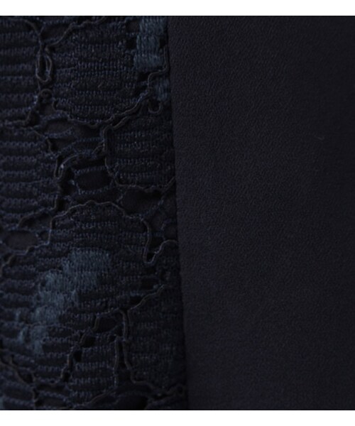 laboratory work（ラボラトリーワーク）の「フロントレース7分袖ブラウス（トップス・レディース・オフホワイト/ネイビー・M）」の11枚目の写真