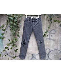 TO | ALL SAINTS CRUSHED　DAMAGE　JEANS(オールセインツ　クラッシュダメージジーンズ)(その他トップス)