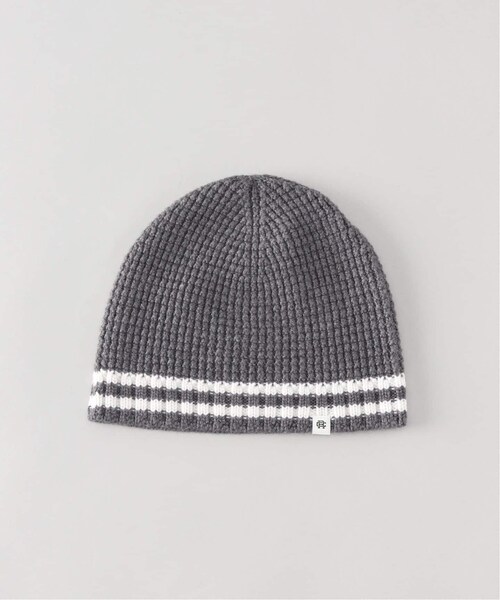 REIGNING CHAMP(レイニングチャンプ)の「SKULL BEANIE(帽子・ナチュラル A/(017)/フリー/残り3点)」の1枚目の写真