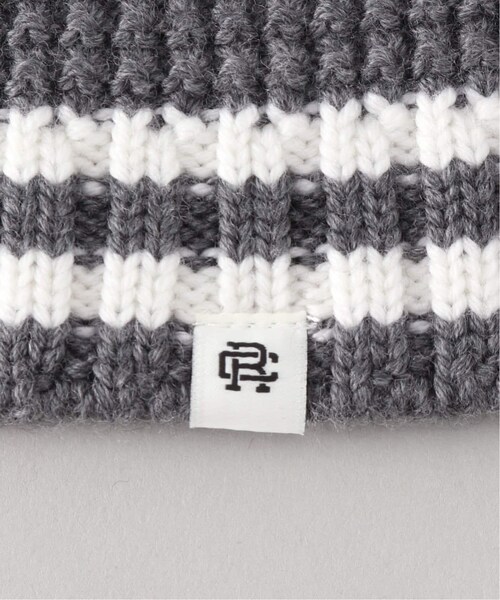 REIGNING CHAMP(レイニングチャンプ)の「SKULL BEANIE(帽子・ナチュラル A/(017)/フリー/残り3点)」の4枚目の写真
