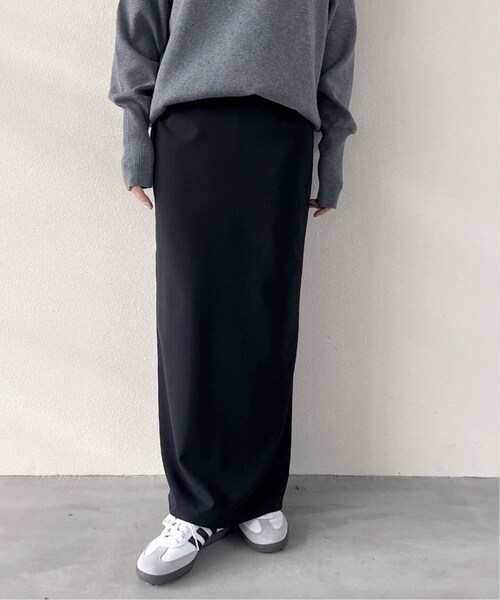 Onda×JS クリーンツイルタイトスカート　クロ JOURNAL STANDARD（ジャーナルスタンダード）の「《WEB限定予約