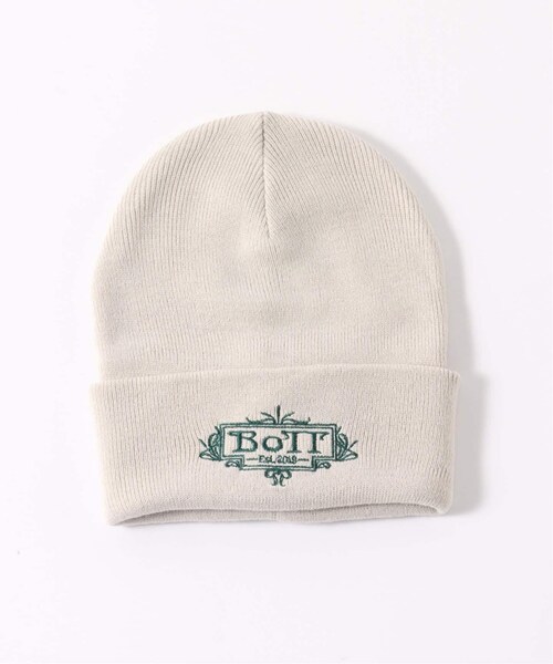 BoTT グレー ニットLuxe Logo Beanie (gray)