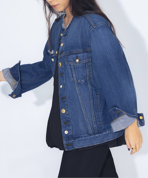 Bonum チェンジボタンデニムジャケット Bonum（ボナム）の「《予約》チェンジボタンデニムジャケット