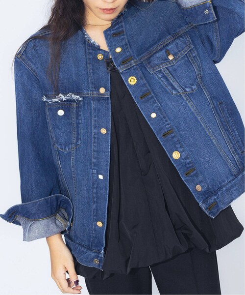 Bonum チェンジボタンデニムジャケット Bonum（ボナム）の「《予約》チェンジボタンデニムジャケット（）」 - WEAR