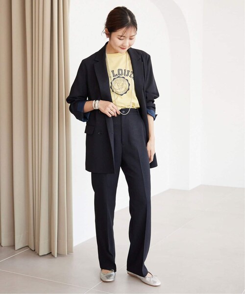 SLOBE IENA（スローブイエナ）の「《予約》ウォッシャブルツイルダブル