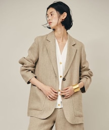 Curensology（カレンソロジー）の「ヘビーツイルリネンジャケット