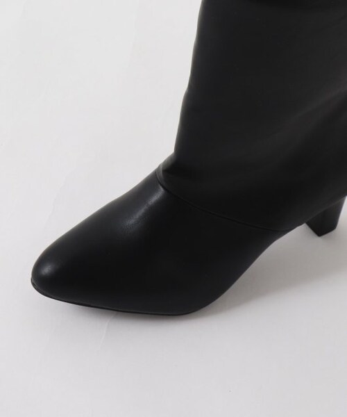 OUTLET(アウトレット)の「Wide Longboots(シューズ・レディース・黒・S/M/L)」の4枚目の写真