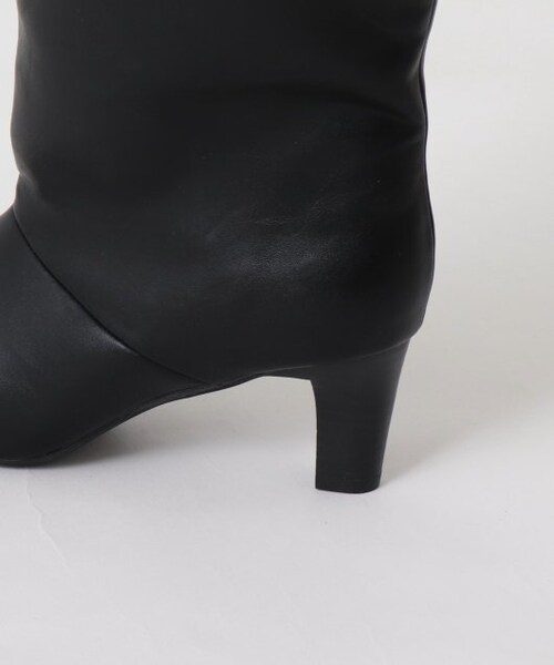 OUTLET(アウトレット)の「Wide Longboots(シューズ・レディース・黒・S/M/L)」の5枚目の写真