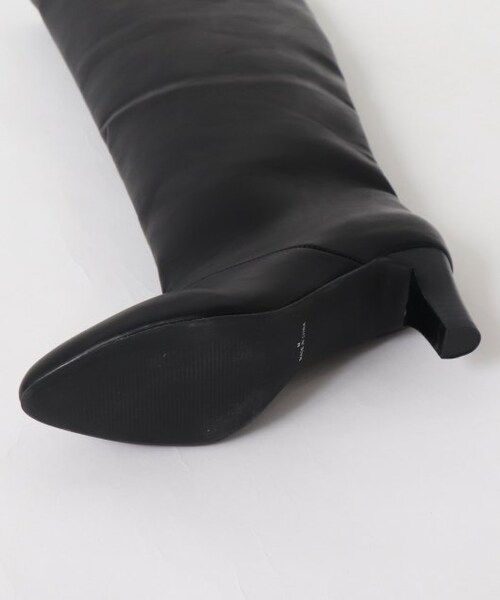 OUTLET(アウトレット)の「Wide Longboots(シューズ・レディース・黒・S/M/L)」の6枚目の写真