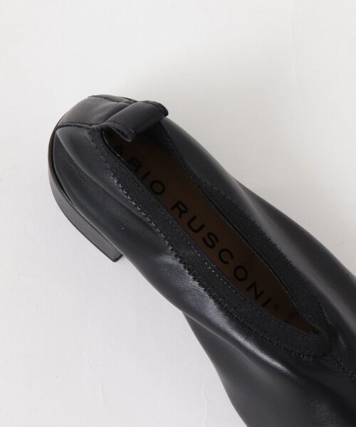 OUTLET（アウトレット）の「Square Pumps（シューズ・レディース・黒/生成・S/M/L）」の5枚目の写真