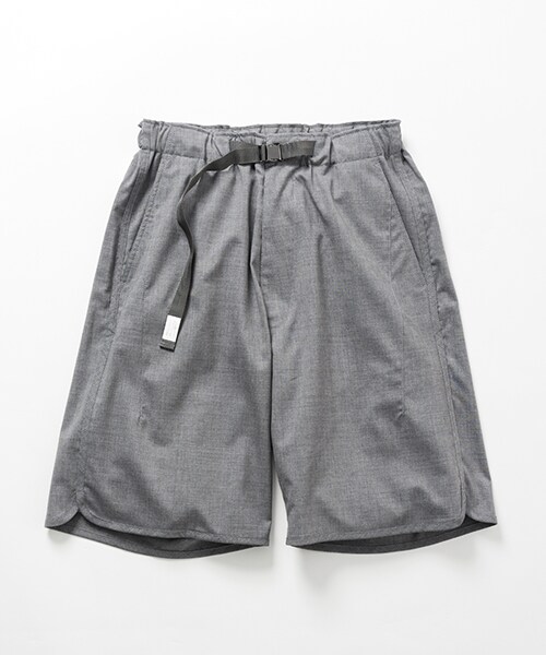 Name.（ネーム）の「W/T SHORT TROUSERS D.GRY/CCL（パンツ・メンズ・D.GRY/CCL/GRY・1/2）」の10枚目の写真