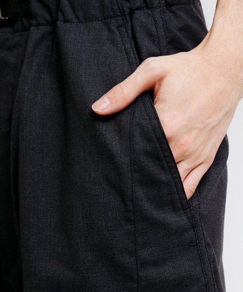 Name.（ネーム）の「W/T SHORT TROUSERS D.GRY/CCL（パンツ・メンズ・D.GRY/CCL/GRY・1/2）」の8枚目の写真