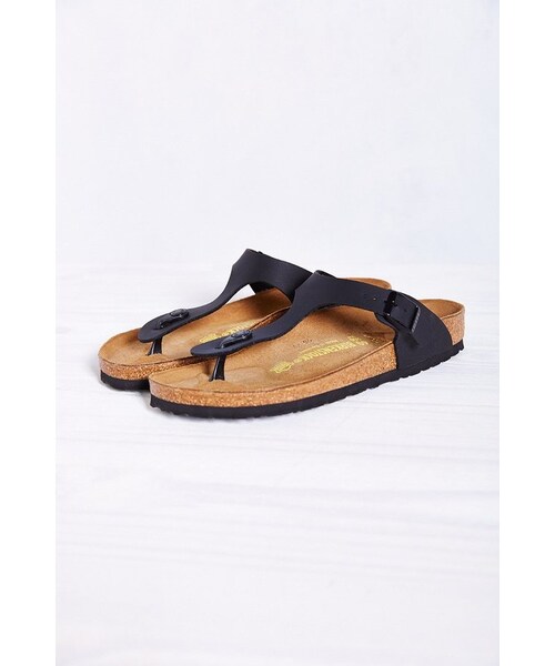 BIRKENSTOCK(ビルケンシュトック)の「Birkenstock Gizeh Birko-Flor Thong Sandal(サンダル・レディース・BLACK/SILVER・US 9/EU 39/US 10/EU 40/US 11/EU 41/US 6/EU 36/US 7/EU 37/US 8/EU 38)」の13枚目の写真
