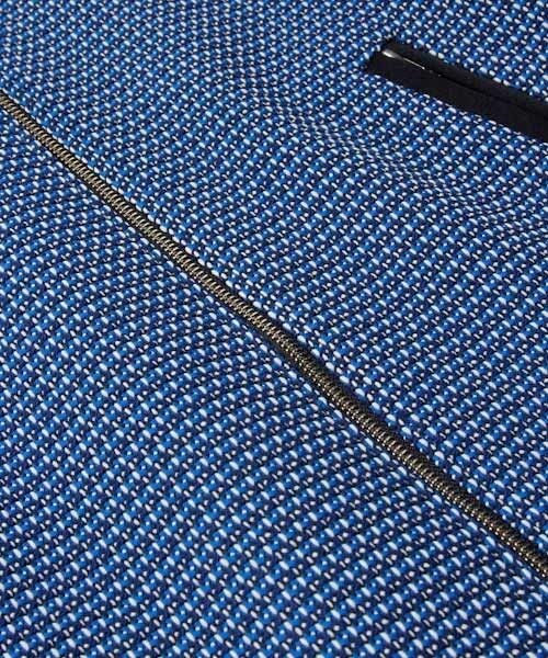 BABYLONE（バビロン）の「デニム風ツイードコート（ジャケット/アウター・レディース・ｸﾞﾚｰ/ﾌﾞﾙｰ・36/38）」の4枚目の写真