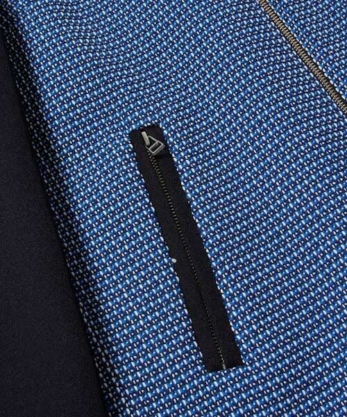 BABYLONE（バビロン）の「デニム風ツイードコート（ジャケット/アウター・レディース・ｸﾞﾚｰ/ﾌﾞﾙｰ・36/38）」の5枚目の写真