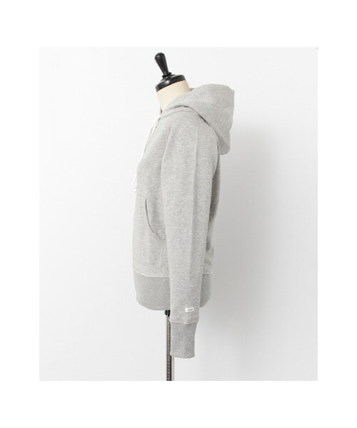 URBAN RESEARCH（アーバンリサーチ）の「ONE MILE WEAR　fleecy parka（トップス・レディース・white/gray・1/2/3）」の4枚目の写真