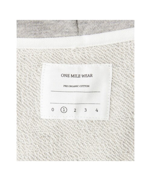 URBAN RESEARCH（アーバンリサーチ）の「ONE MILE WEAR　fleecy parka（トップス・レディース・white/gray・1/2/3）」の8枚目の写真