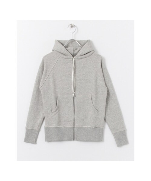 URBAN RESEARCH（アーバンリサーチ）の「ONE MILE WEAR　fleecy parka（トップス・レディース・white/gray・1/2/3）」の2枚目の写真