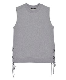MURUA | 【CASUAL】レースUPスウェットタンクトップ(トップス)