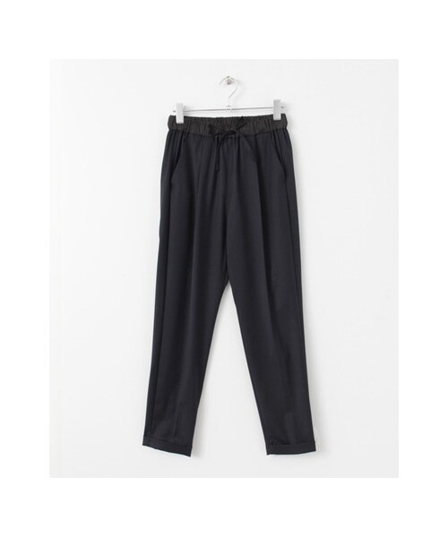 URBAN RESEARCH DOORS(アーバンリサーチドアーズ)の「ギャバストレッチイージーパンツ(パンツ・レディース・CHARCOAL/NAVY・36/38)」の2枚目の写真