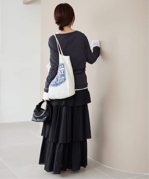 スローブイエナ　レイヤードスタイルセットロンTEE SLOBE IENA（スローブイエナ）の「《追加》レイヤードスタイル