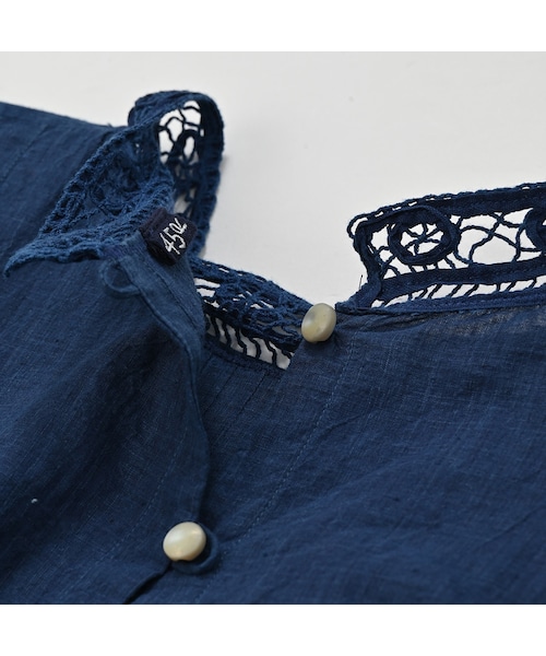 45R（フォーティファイブアール）の「藍インドカディのリボンレースdeT