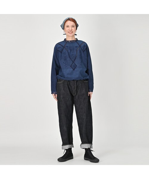 45R（フォーティファイブアール）の「藍インドカディのリボンレースdeT