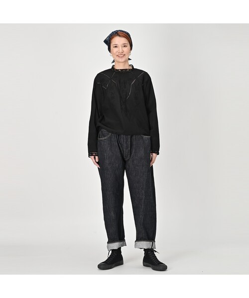 45R インドカディのリボンレースde Tシャツ 45R（フォーティファイブアール）の「インドカディのリボンレースdeT