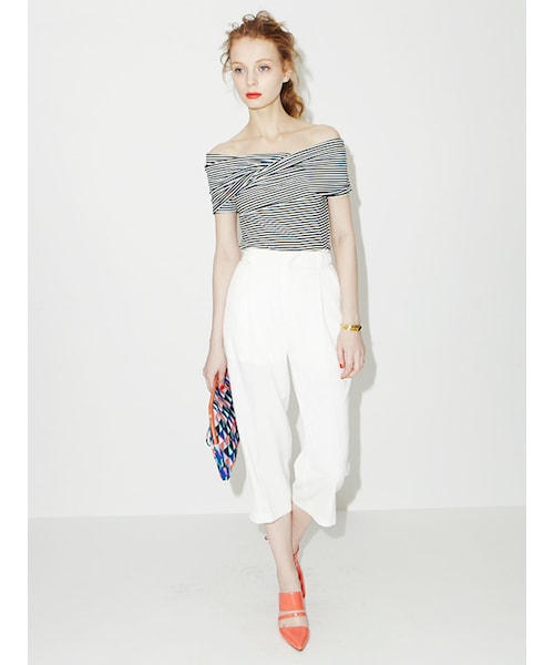 MURUA（ムルーア）の「【MODE】MODEミュール（シューズ・レディース・ホワイト/ブラック/オレンジ/シルバー）」の8枚目の写真