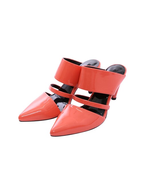 MURUA（ムルーア）の「【MODE】MODEミュール（シューズ・レディース・ホワイト/ブラック/オレンジ/シルバー）」の3枚目の写真