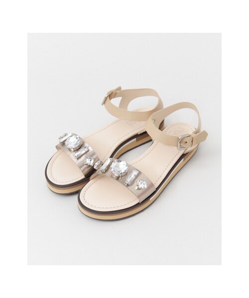 URBAN RESEARCH(アーバンリサーチ)の「Pertini Bijou Sandals(シューズ・レディース・T.MORO/PLATINO・36/37/38)」の2枚目の写真
