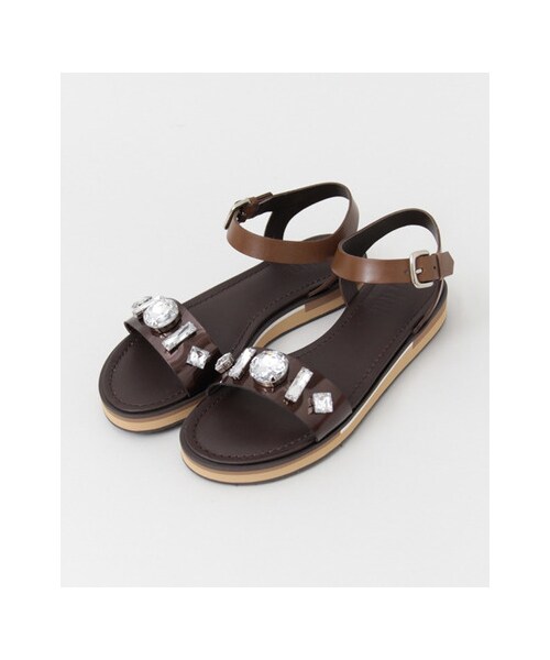 URBAN RESEARCH(アーバンリサーチ)の「Pertini Bijou Sandals(シューズ・レディース・T.MORO/PLATINO・36/37/38)」の1枚目の写真