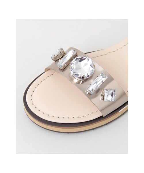 URBAN RESEARCH(アーバンリサーチ)の「Pertini Bijou Sandals(シューズ・レディース・T.MORO/PLATINO・36/37/38)」の3枚目の写真